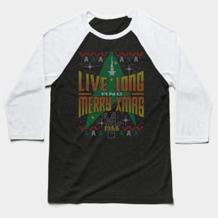 Live Long and Merry Xmas Baseball T-Shirt